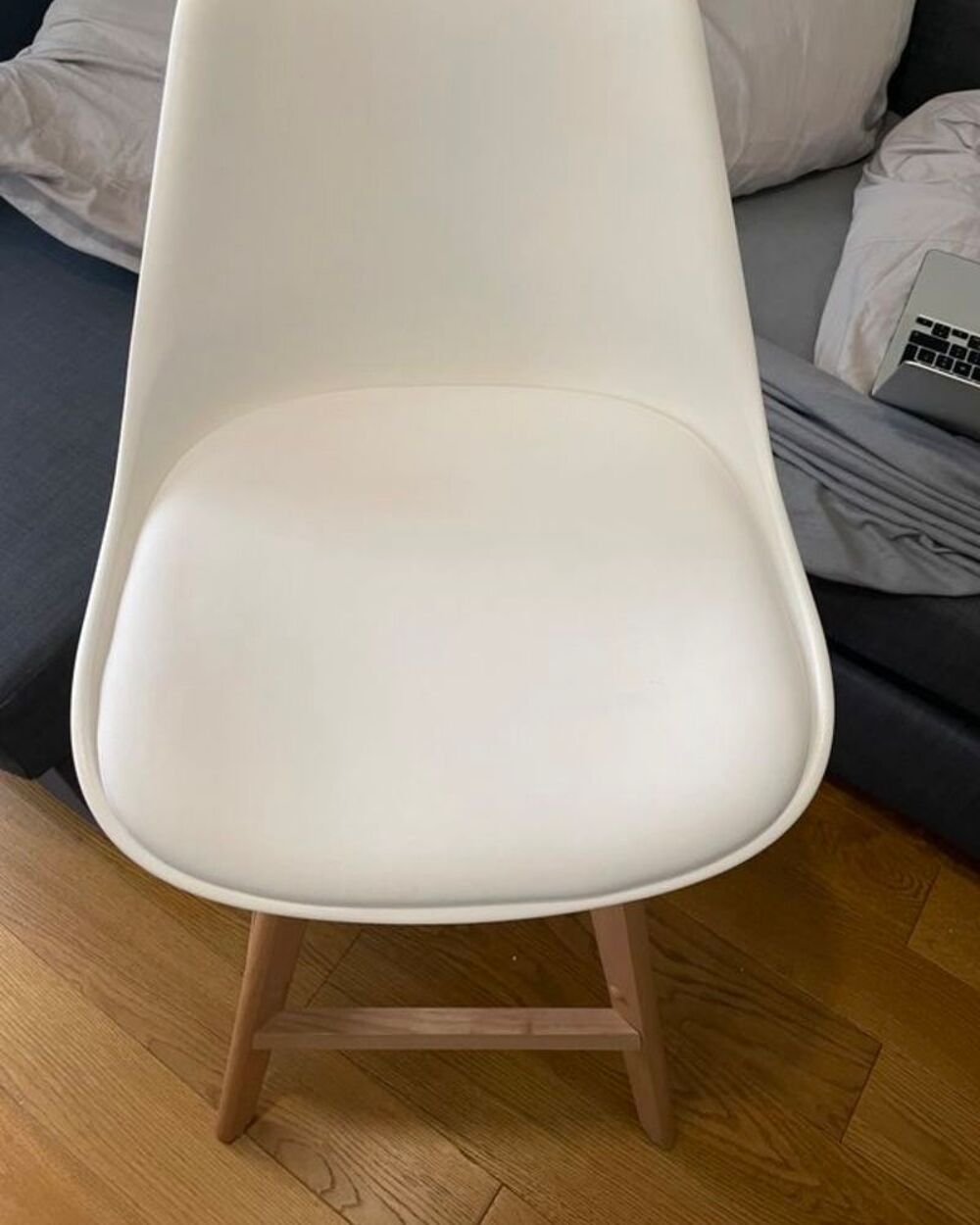 Chaise de bar haute blanche Meubles