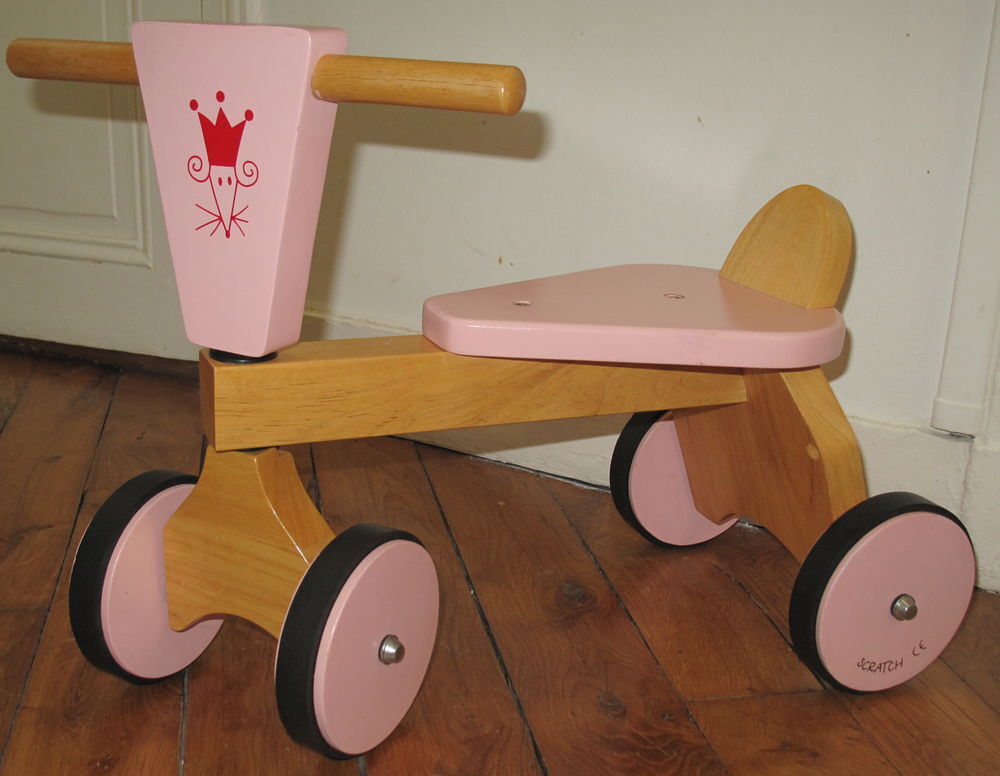 Porteur, Trotteur, Scooter, rose Jeux / jouets