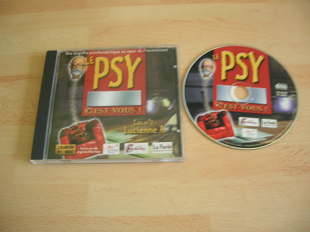CD ROM LE PSY C'EST VOUS ! Consoles et jeux vidéos