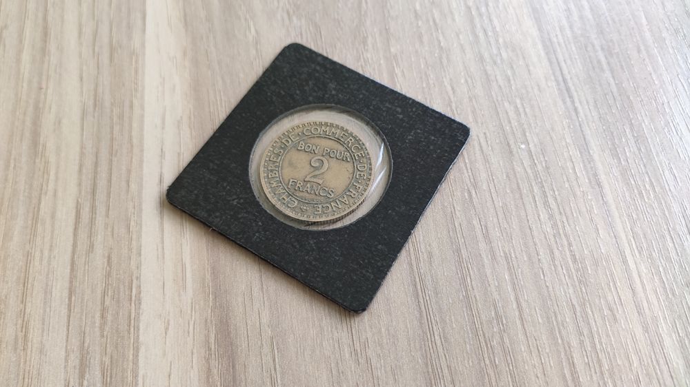 2 Francs Chambre de commerce 1922 