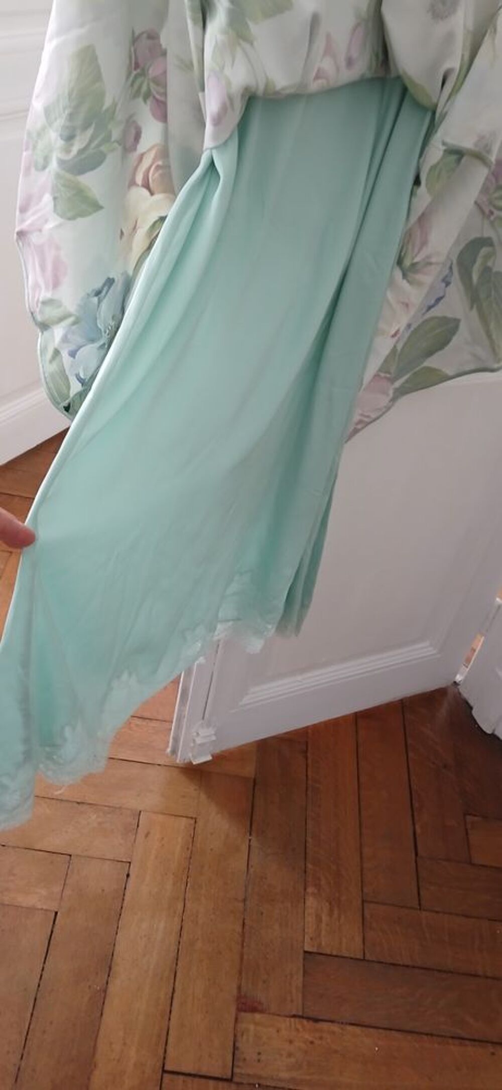 Robe fleurie Dolce &amp; Gabbana en m&eacute;lange de viscose et d'&eacute;las Vêtements