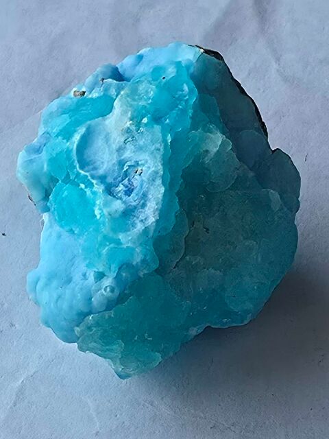 Minéral Rare : Hémimorphite Bleu Turquoise du Katanga RDC Bagneux (92)