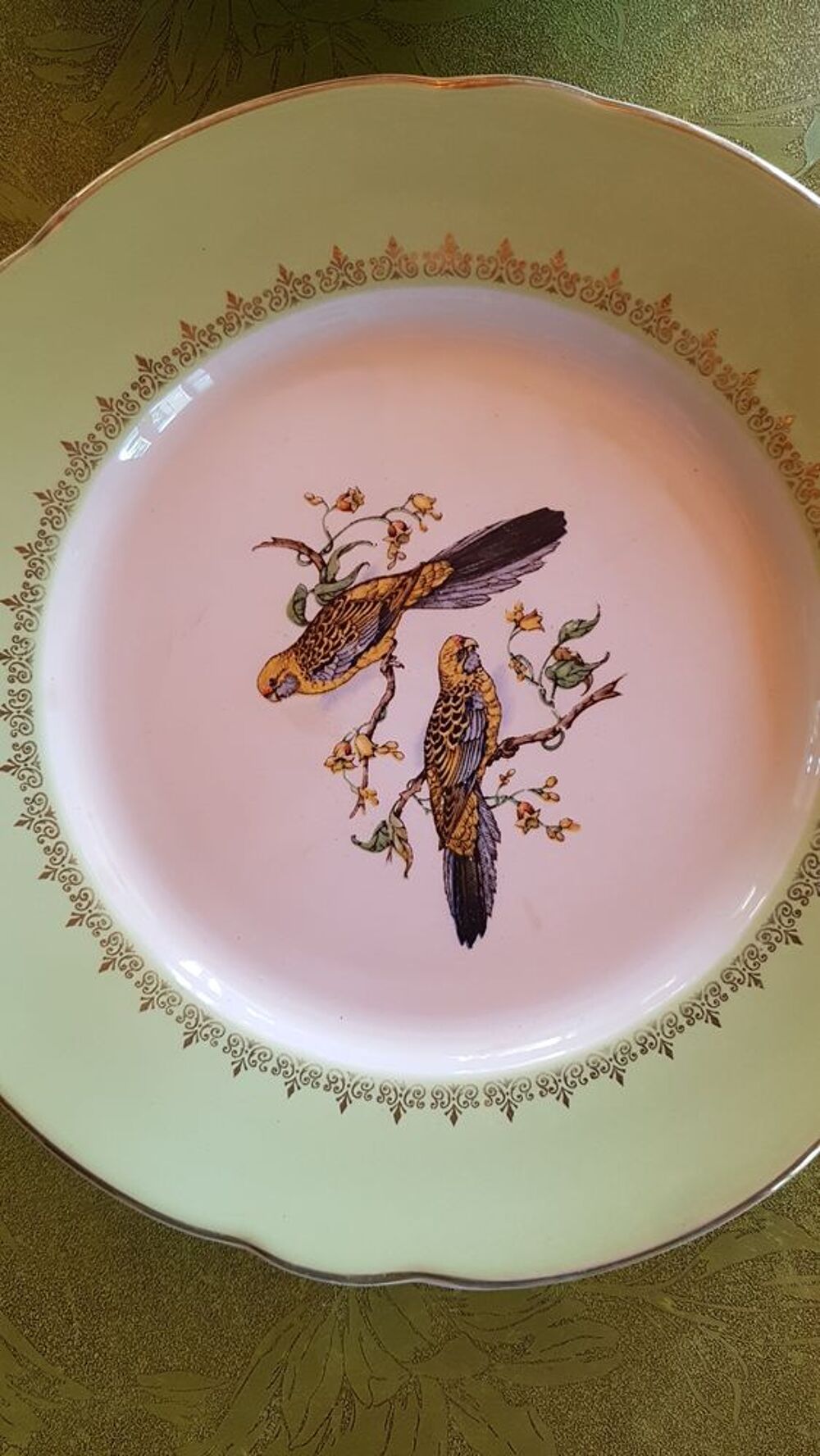 assiettes creuses et plates Luneville Badonviller Décoration