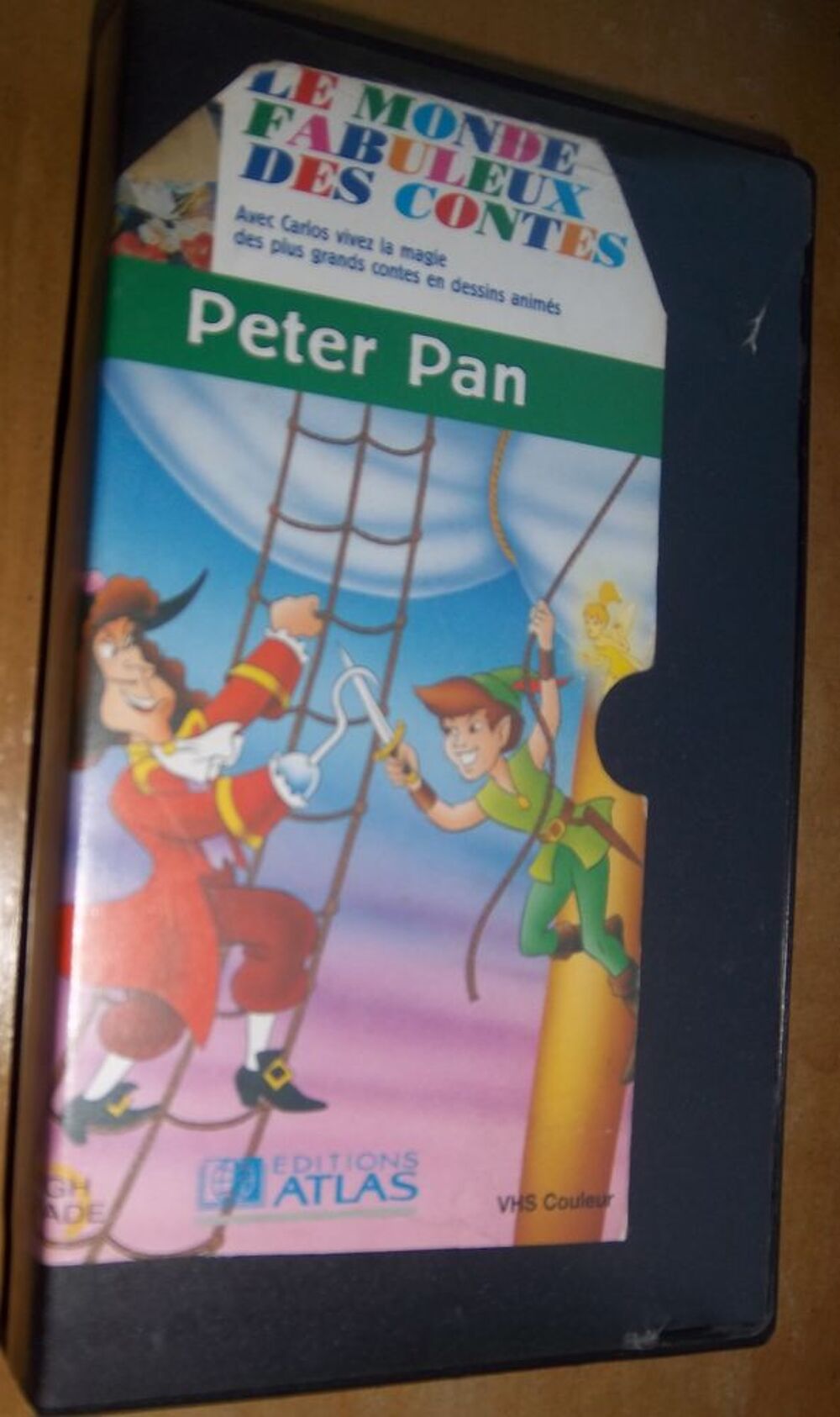 Vhs Peter Pan &eacute;ditions atlas DVD et blu-ray
