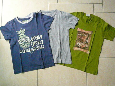 Lot de 3 tee-shirts 8 ans (n°36) 10 Franqueville-Saint-Pierre (76)