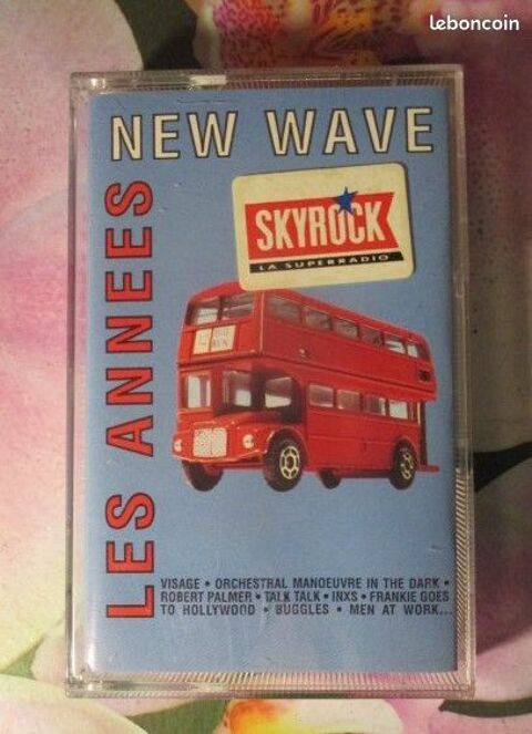 Cassette audio  Les ann�es New Wave   7 H�rouville-Saint-Clair (14)