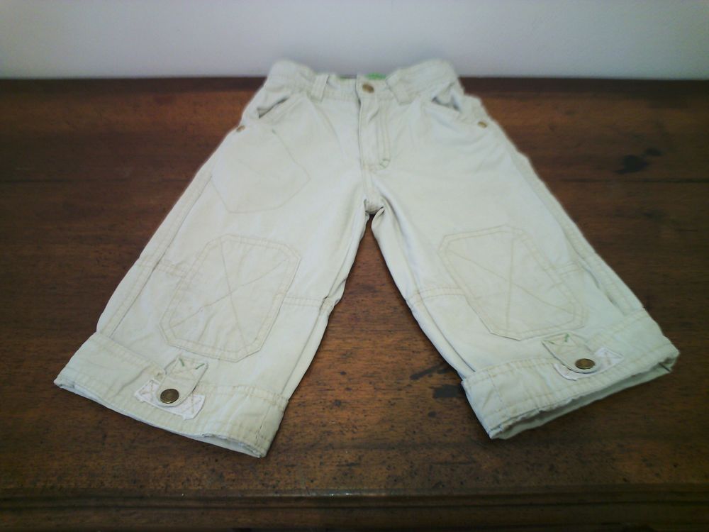 Bermuda beige Sergent Major 3 ans - TBE Vêtements enfants