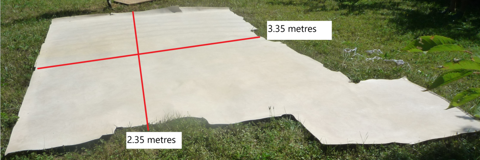 Linoleum Beige marbr� de surface 7.87 m2 26 Dole (39)