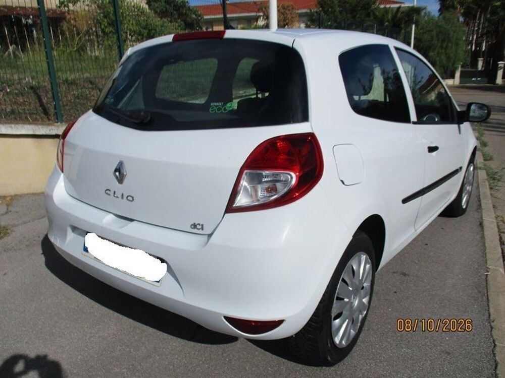 Clio III 1.5 DCI 75CV 2011 occasion 06600 Antibes