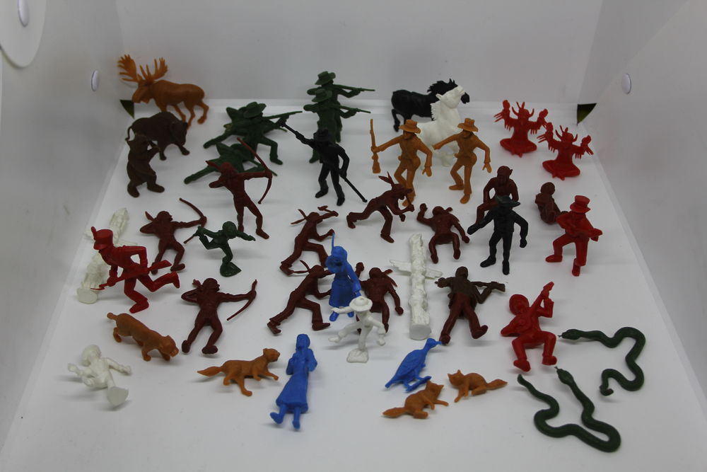 LA ROCHE AUX FEES Davy Crockett Alamo doubles Jeux / jouets