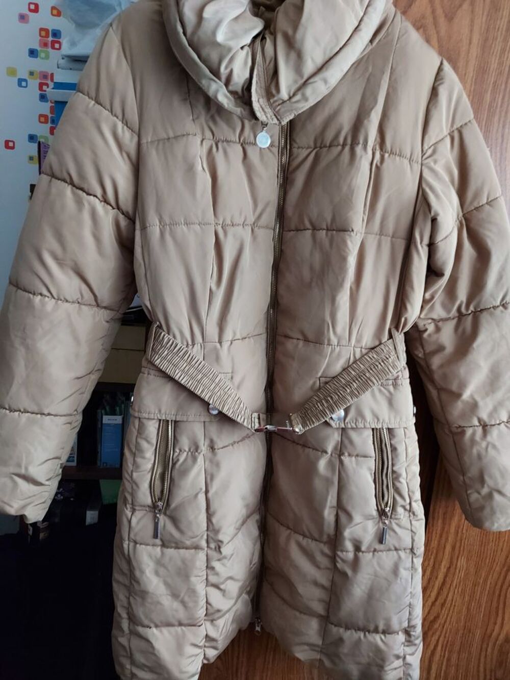 manteau marron claire Vêtements