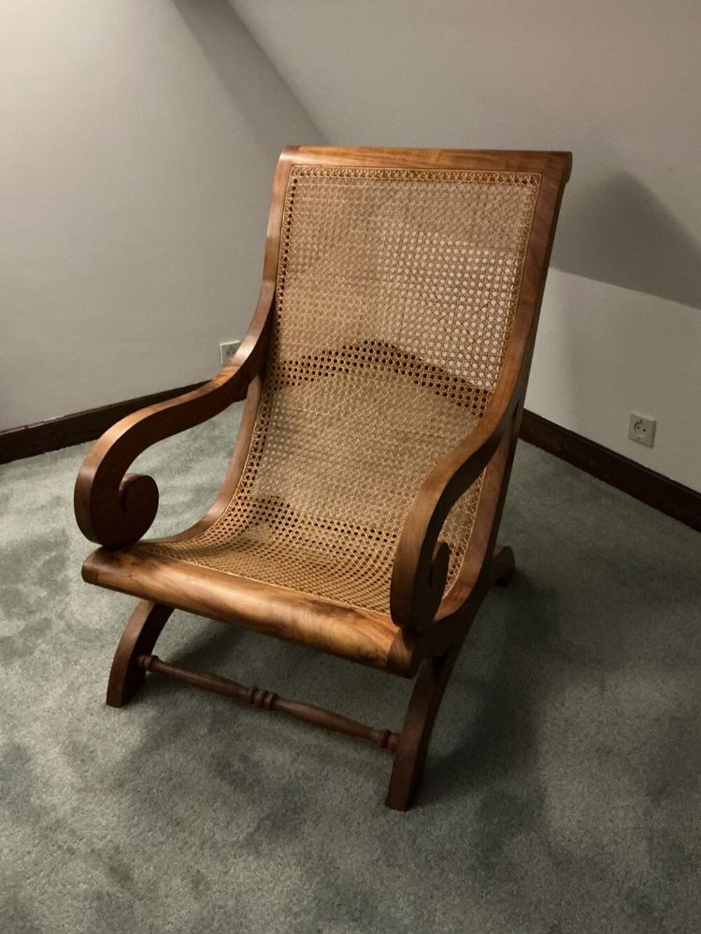 Salon cr&eacute;ole en bois de tamarin Meubles