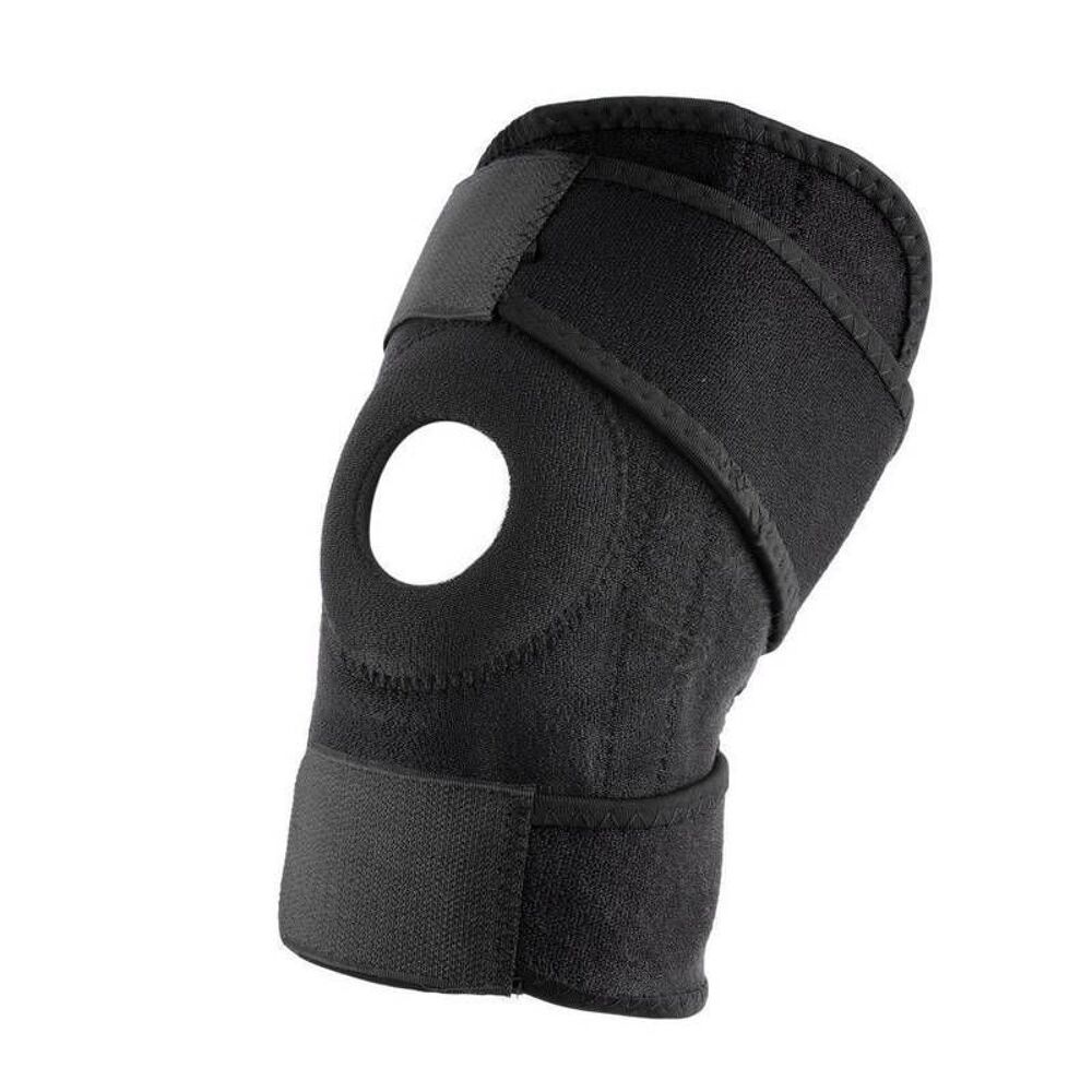 Sangle R&eacute;glable &Eacute;lastique Patella Sports Support Brace Noir Maroquinerie