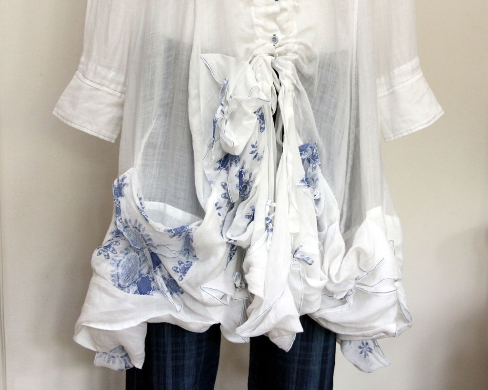 Top long , tunique en lin MARITHE FRANCOIS GIRBAUD Vêtements