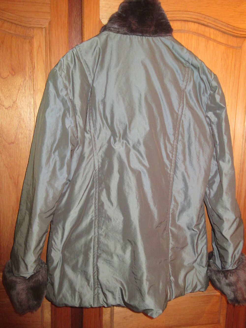 Parka vert fonc&eacute; Vêtements