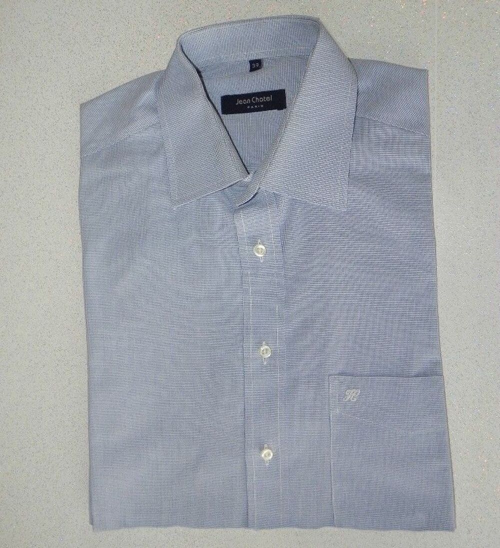 Chemise Jean CHATEL taille M ( 39 ) Vêtements