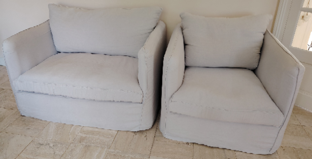 Canap&eacute; convertible et fauteuil Meubles