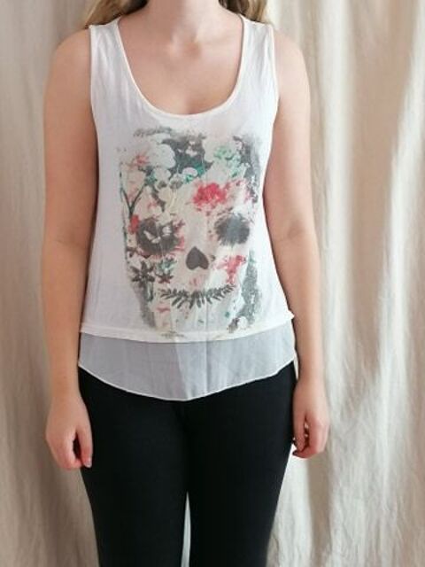 Tee shirt motif  Tte de mort  0 pinal (88)