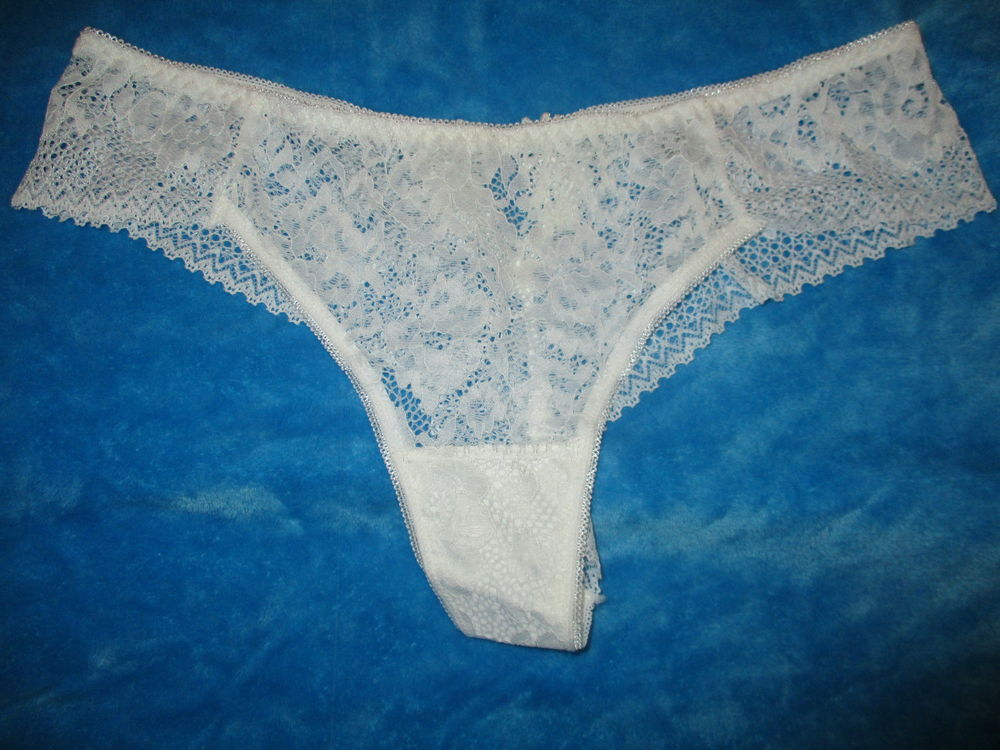 string blanc dentelle femme taille 42 Vêtements