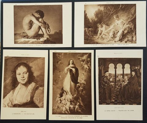 Collection de cartes postales Muse du Louvre (lot 3) 4 Solesmes (59)