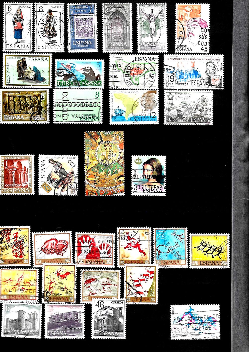 Timbres d'ESPAGNE 