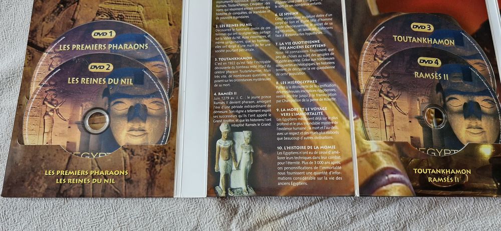 Bo&icirc;tier m&eacute;tal 10 DVD&nbsp;: L'&Eacute;gypte Des Grands Pharaons
Photos/Video/TV