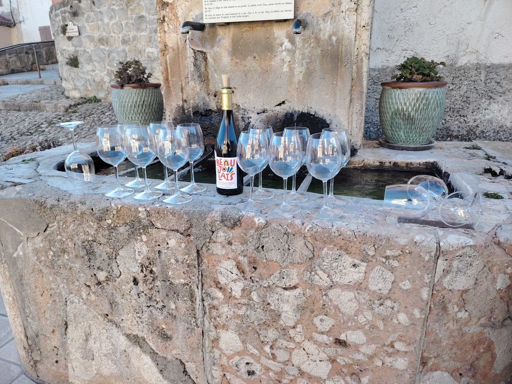 VERRE &agrave; VIN PVC HAUT DE GAMME Décoration