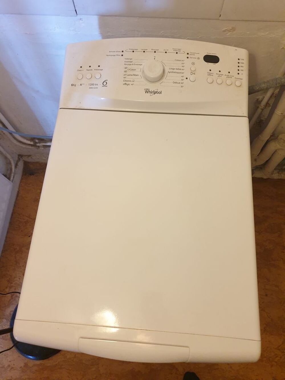 machine &agrave; laver, r&eacute;frig&eacute;rateur, gazini&egrave;re, Electroménager