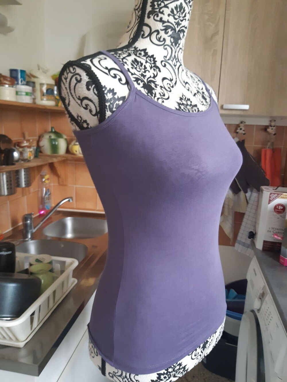  top violine prune NAF NAF NEUF taille S
Vêtements