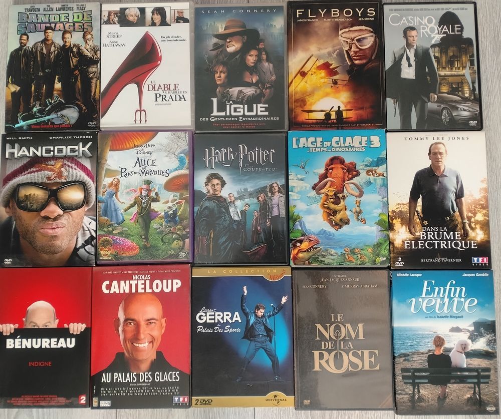 DVD occasion
DVD et blu-ray