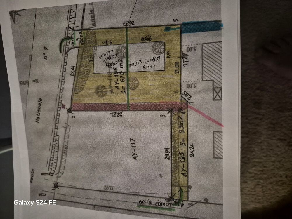Vente Terrain Terrain constructible 713m2 proximité Aix-en-Provence Saint-cannat
