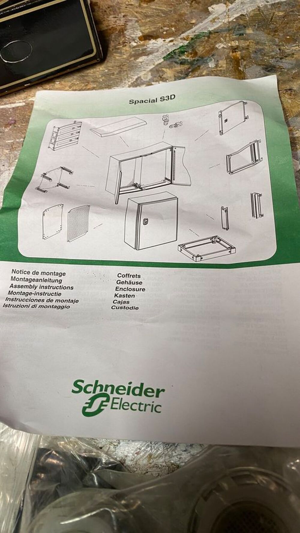 coffret &eacute;lectrique scheneder neuf Bricolage