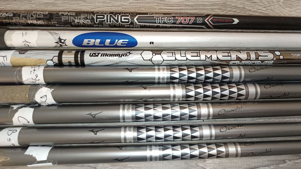 Shafts de Golf en Acier &amp; Shafts de Driver en Graphite TBE Sports