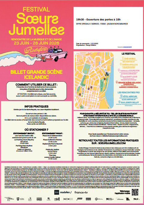 2 places Concert les Soeurs Jumelles 2026 - 3 jours 150 Muron (17)