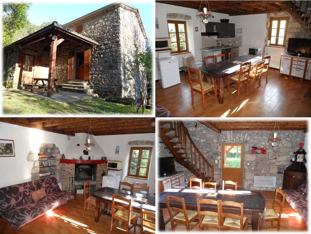   Maison en pleine nature avec piscine en été Rhône-Alpes, Rosières (07260)
