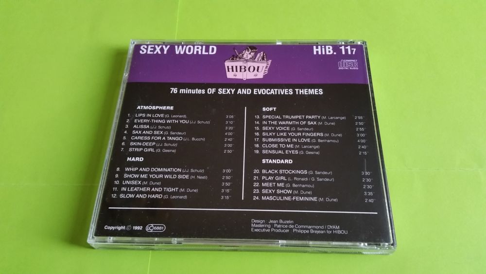 HIBOU * SEXY WORLD CD et vinyles