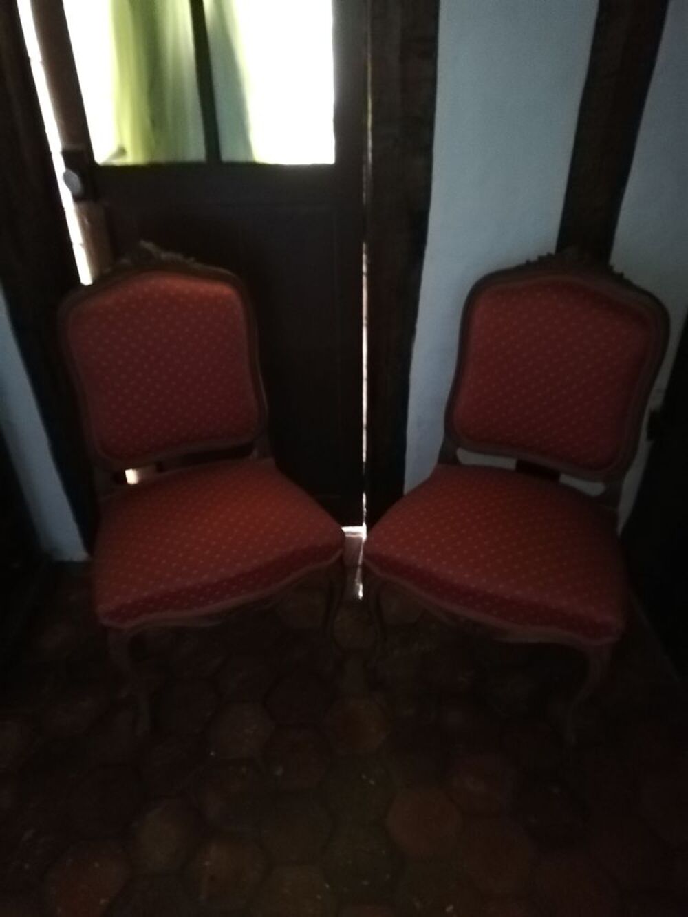 Salon Louis XV Canap&eacute;, 2 fauteuils accoudoirs, 2 chaises Meubles