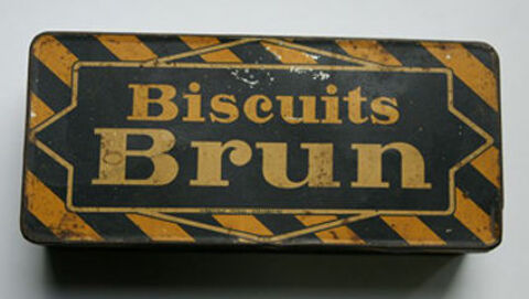 Bote de biscuits ancienne Brun
9 Nice (06)
