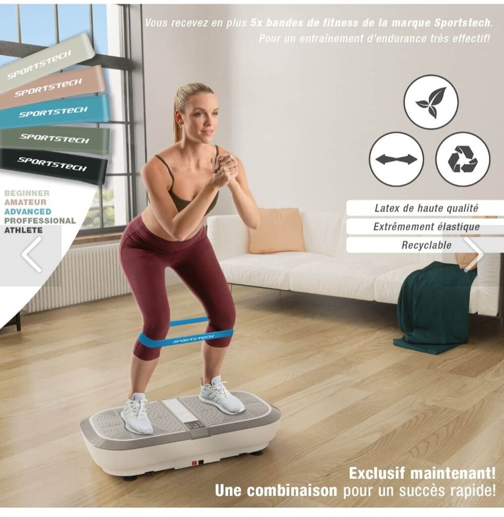 Plate-forme vibrante sportstech VP300 Sports
