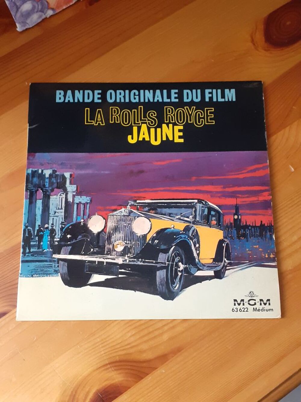 RARE EP 45 T BO Film LA ROLLS ROYCE JAUNE 1964 ALAIN DELON CD et vinyles