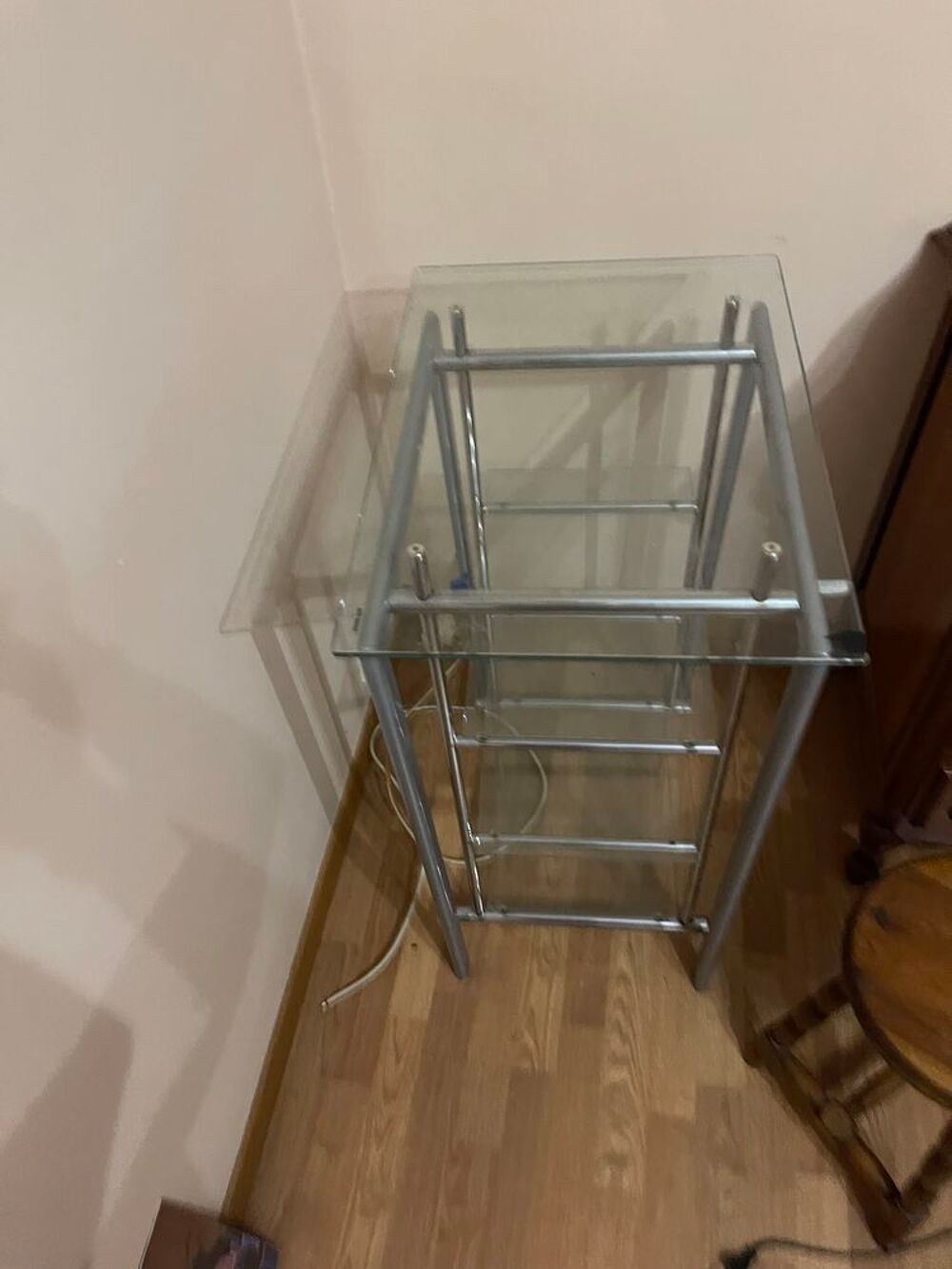Meuble en verre : desserte Meubles