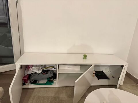 Meuble TV blanc laqué €  156 cm 70 Villeurbanne (69)