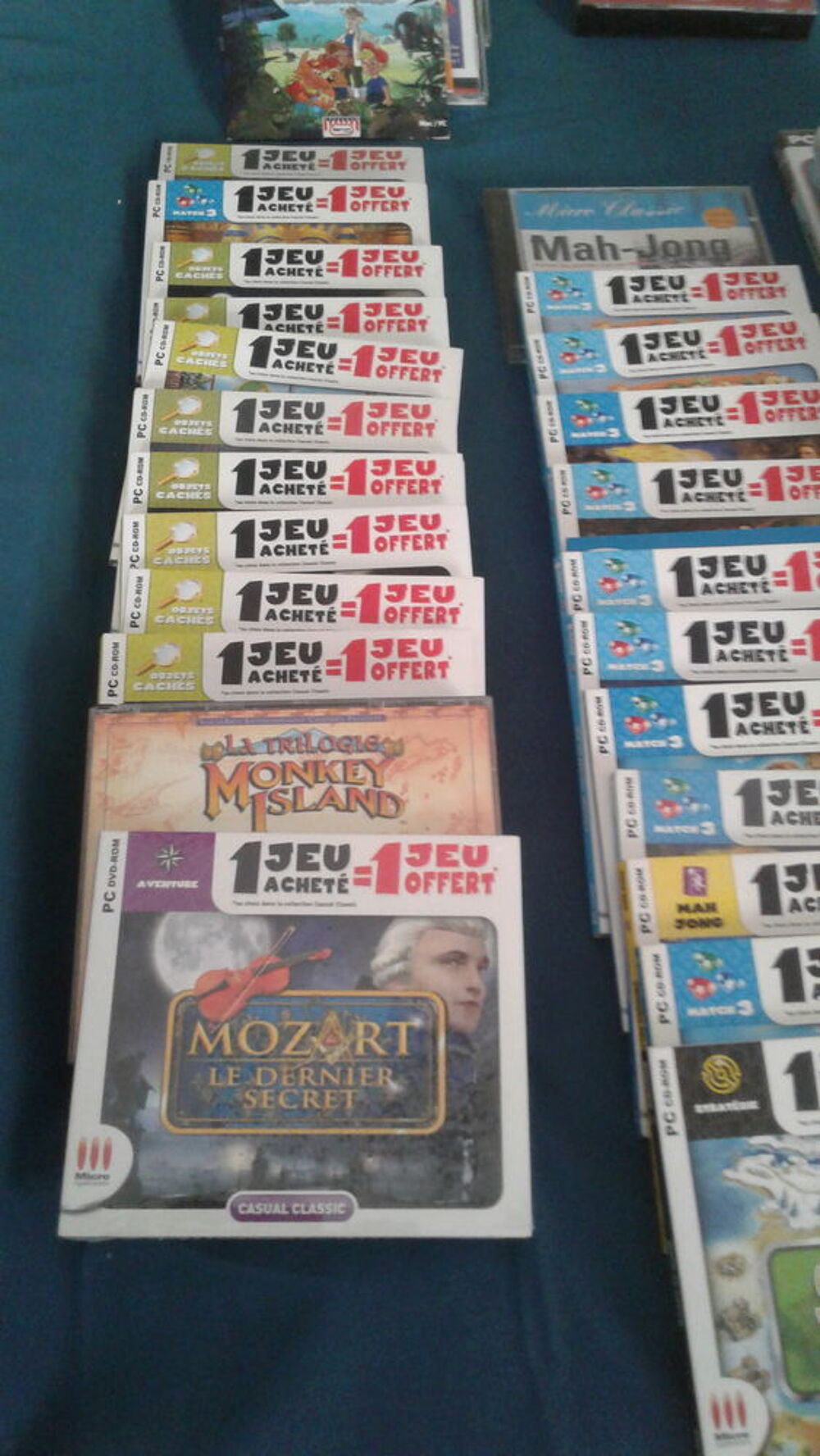 Gros lot cd jeux Consoles et jeux vidéos
