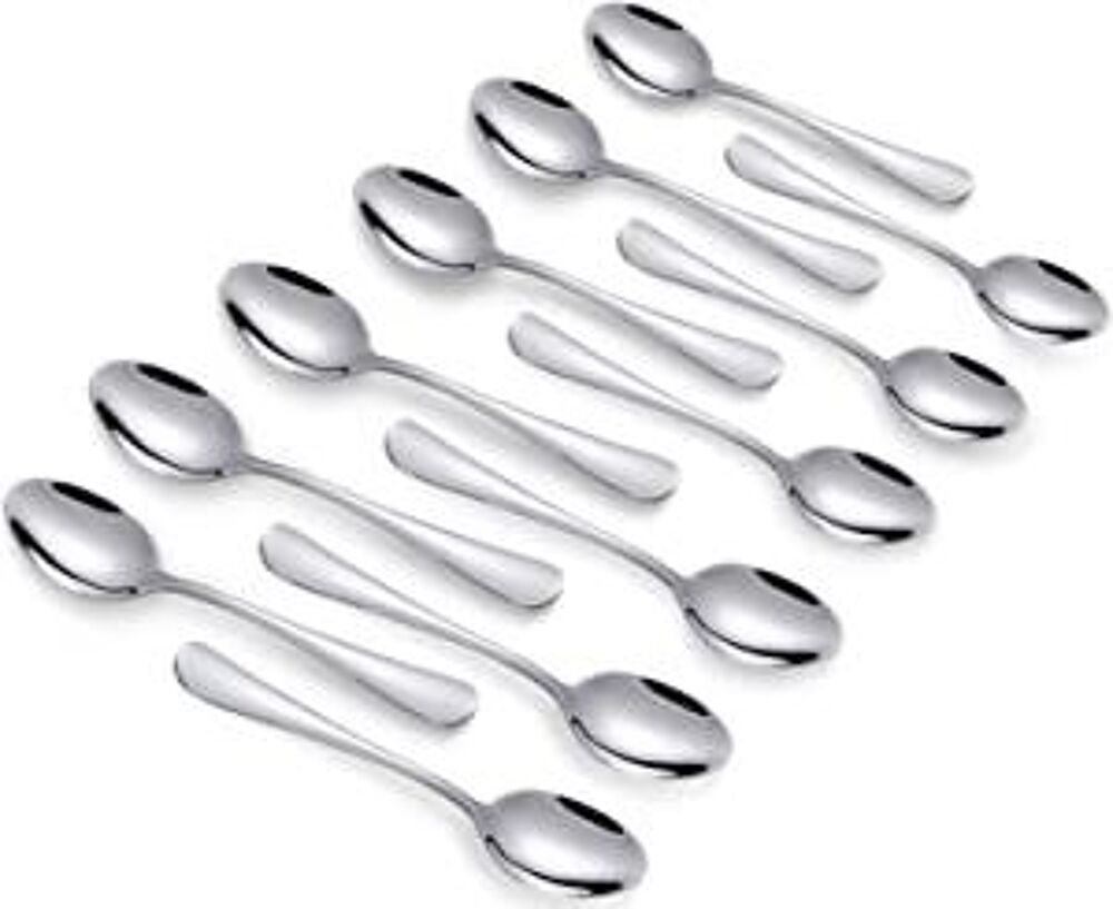 12 tasses 
12 cuill&egrave;res 
6 soucoupes 
1 pani&egrave;re
1 plateau Cuisine