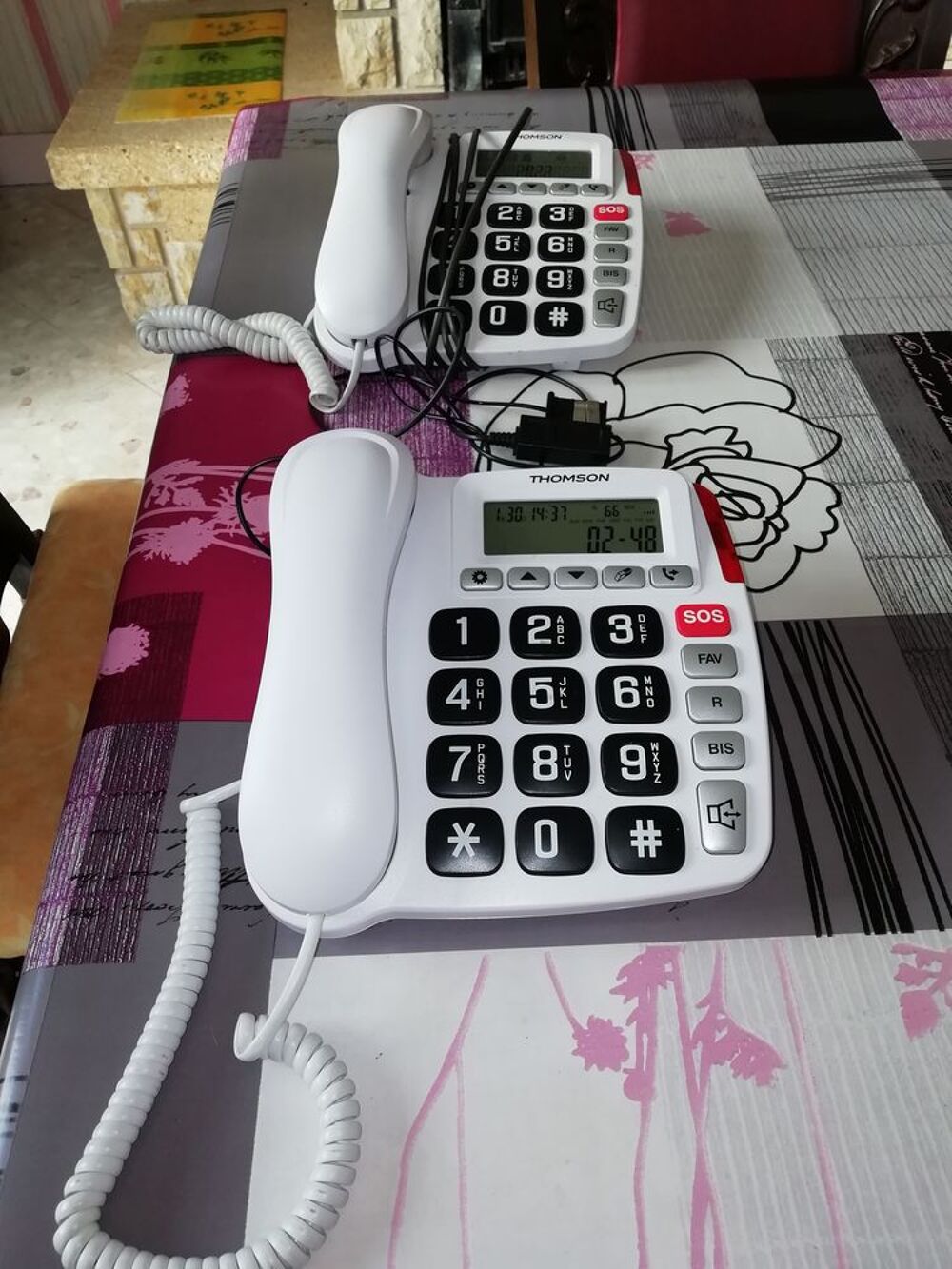 Telephones Fixes Grosses Touches