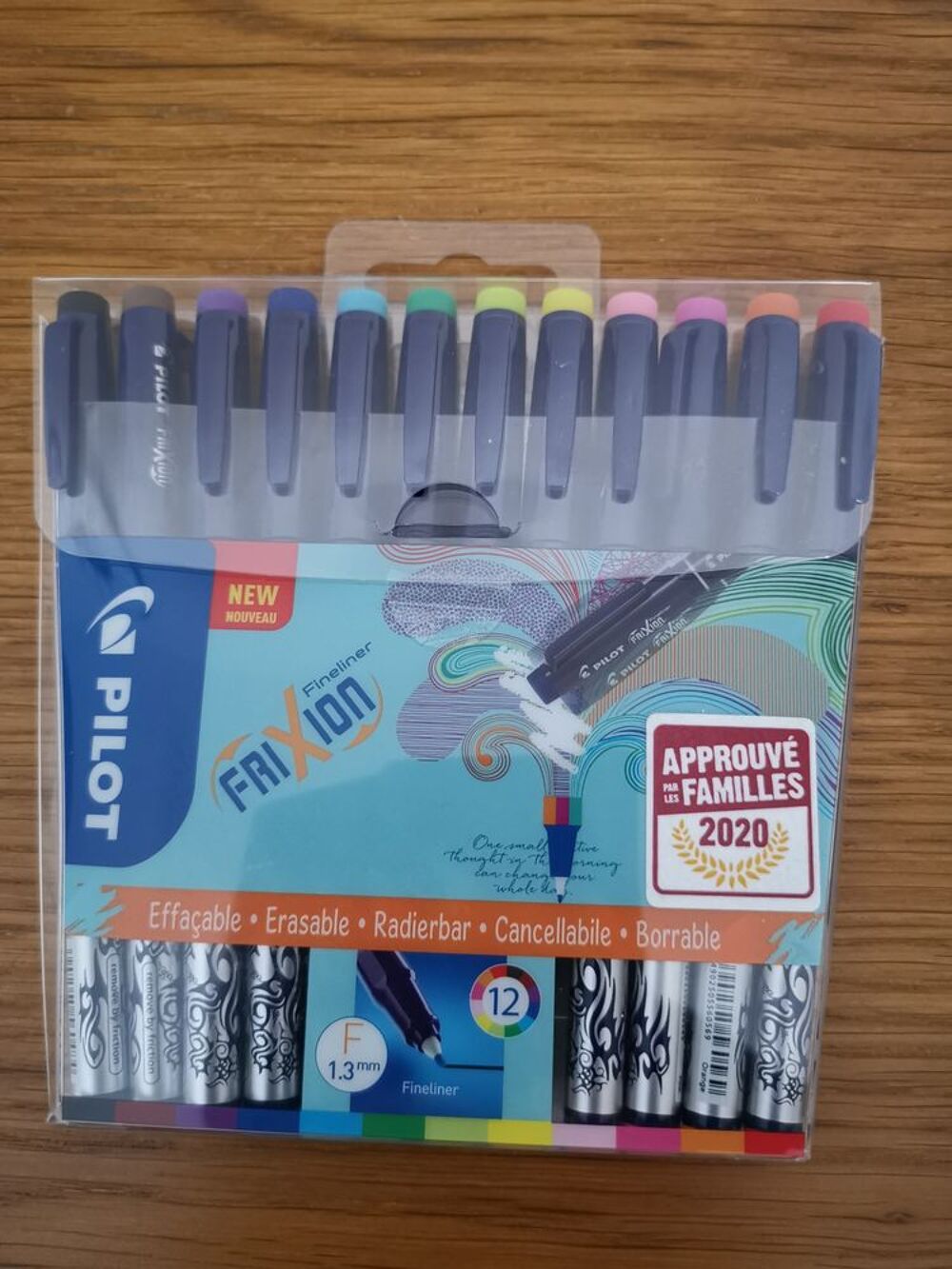 12 feutres effa&ccedil;ables PILOT FRIXION, NEUFS Jeux / jouets