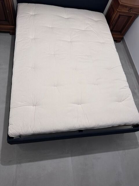 Matelas FUTON en coton roulable 140 x 190 55 Corme-Écluse (17)