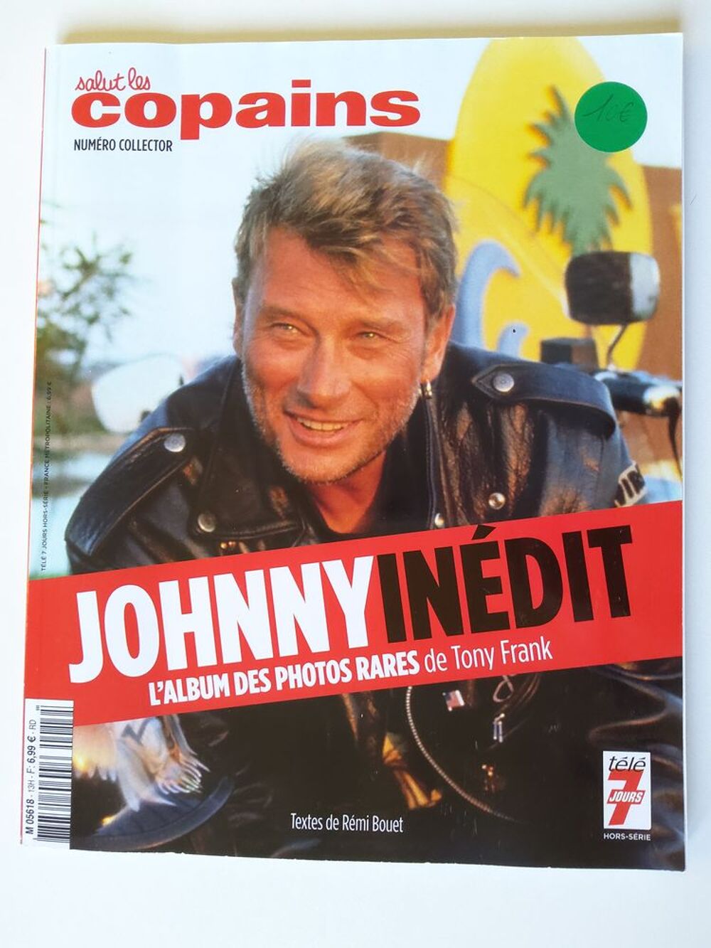JOHNNY HALLYDAY salut les copains num&eacute;ro collector Livres et BD