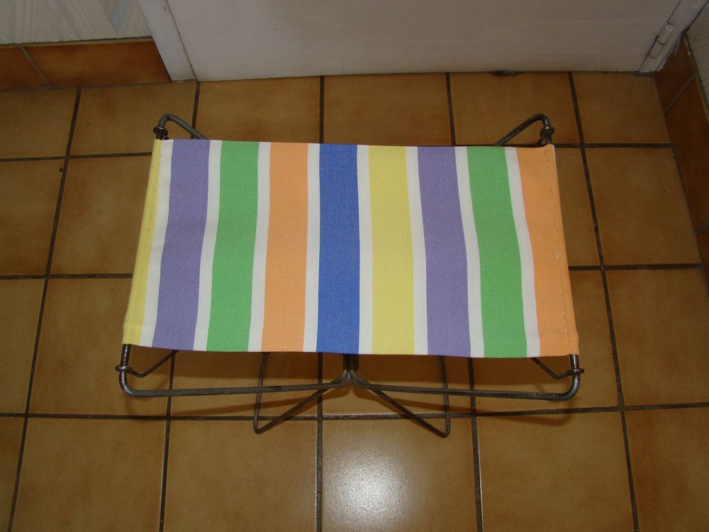Tabouret / Pliant de camping - vintage ann&eacute;es 1950 Meubles