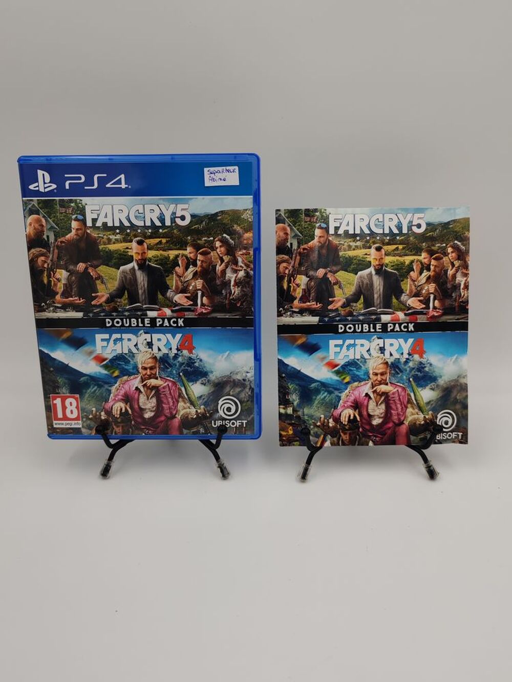 Jeu PS4 Playstation 4 Farcry 5 + Farcry 4 Double Pack comple Consoles et jeux vidos